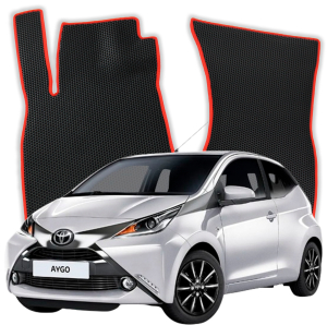 EVA Fußmatten für Toyota Aygo AB40 2 gen Kompakt 3 Türer (2014–2022)