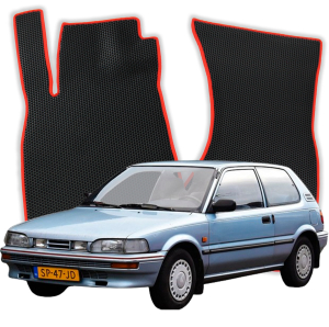 EVA Fußmatten für Toyota Corolla E90 6 gen Kompakt 3 Türer (1987-1992)