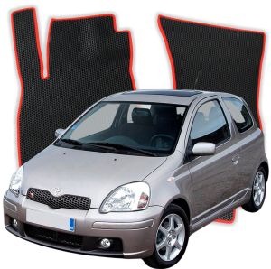 EVA Fußmatten für Toyota Yaris 1 gen Kompakt 3 Türer (1999-2006)