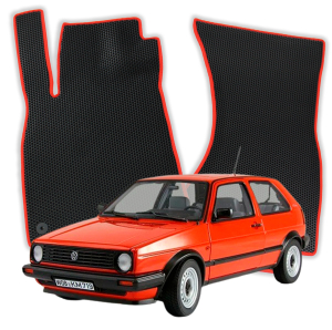EVA Fußmatten für Volkswagen Golf MK2 2 gen Kompakt 3 Türer (1983-1992)