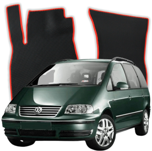 EVA Fußmatten für Volkswagen Sharan 6-Sitzer 7M 1 gen Minivan (1995-2010)