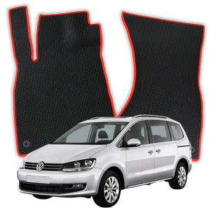 EVA Fußmatten für Volkswagen Sharan 7-Sitzer 7N 2 gen Minivan (2010-2022)