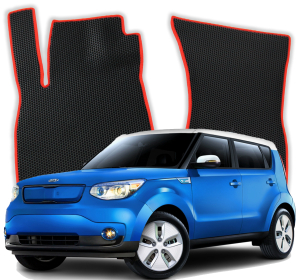 EVA Fußmatten für Kia Soul EV PS 2 gen Kompakt 5 Türer (2014-2019)