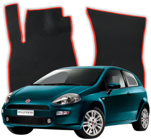 EVA Fußmatten für Fiat Grande Punto 1 gen Kompakt 3 Türer Englische Version (2005-2012)