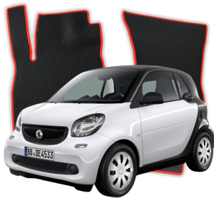 EVA Fußmatten für Smart Fortwo 3 gen Kompakt 3 Türer (2014-2020)