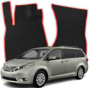EVA Fußmatten für Toyota Sienna 7-Sitzer Limited 3 gen Minivan (2010-2020)