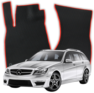 EVA Fußmatten für Mercedes-Benz C-Klasse C200 W204 3 gen Kombi (2007-2014)