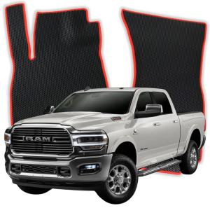EVA Fußmatten für Dodge Ram 2500 6-Sitzer Crew Cab 5 gen Pick-up 4 Türer (2019–2025)
