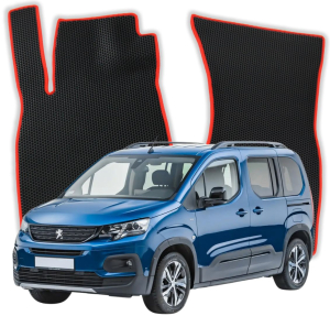 EVA Fußmatten für Peugeot Rifter Long GT  3 gen KombiVan (2018-2025)