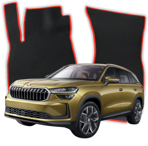 EVA Fußmatten für Škoda Kodiaq 5-Personen Hybrid MHEV 2 gen SUV (2024-2025)