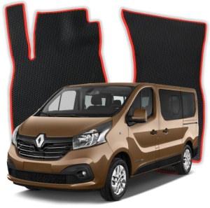 EVA Fußmatten für Renault Trafic 5 - Personenwagen 3 gen Minivan 4 Türen (2014-2025)