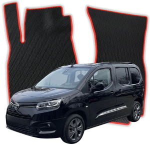 EVA Fußmatten für Toyota ProAce City Verso 5-Sitzer 2 gen KombiVan 5 Türen Short (2019-2025)