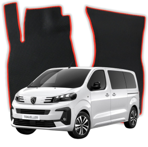 EVA Fußmatten für Peugeot Traveller 9-Sitzer 3. Gen Van 5 Türen (2016-2025)