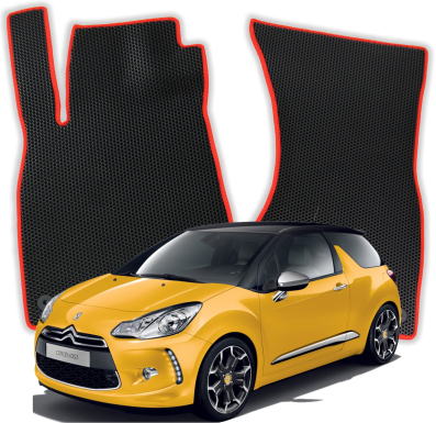 EVA Fußmatten für Citroën DS3 1 gen Kompakt 3 Türer (2008-2016)