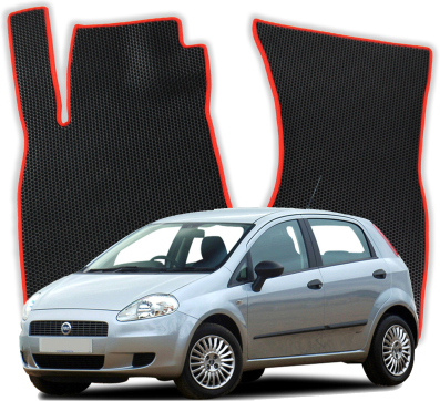 EVA Fußmatten für Fiat Grande Punto 1 gen Kompakt 5 Türer (2005-2012)