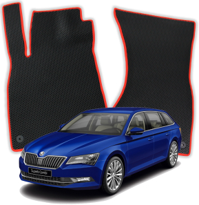 Fußmatten für Škoda Superb B8 3 gen Kombi 