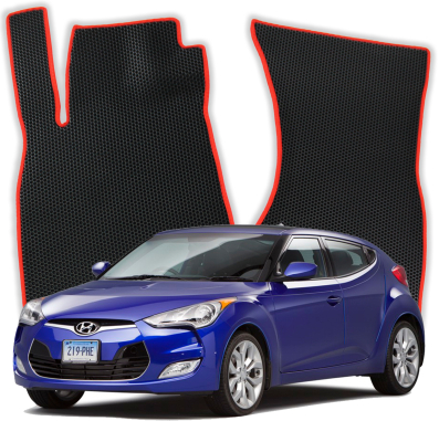 EVA Fußmatten für Hyundai Veloster FS 1 gen Kompakt 4 Türer (2011-2017)