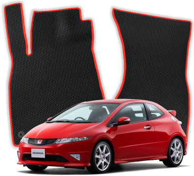EVA Fußmatten für Honda Civic Type S 8 gen Kompakt 3 Türer (2006-2011)