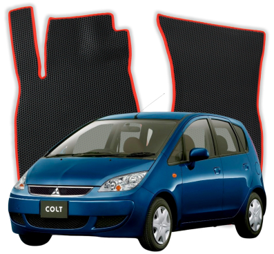 EVA Fußmatten für Mitsubishi Colt Z30 6 gen Kompakt 5 Türer (2004-2012)