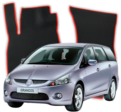 EVA Fußmatten für Mitsubishi Grandis 7-Sitzer 1 gen Minivan (2003-2011)