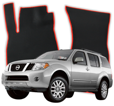 EVA Fußmatten für Nissan Pathfinder 7-Sitzer R51 3 gen SUV (2005-2014)