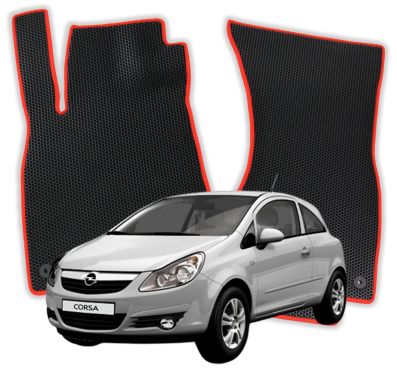 EVA Fußmatten für Opel Corsa D S07 4 gen Kompakt 3-Türer (2006-2014)