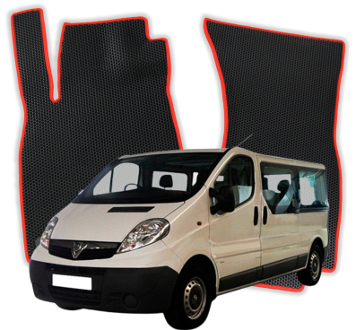 EVA Fußmatten für Opel Vivaro 6-Sitzer A 1 gen Minivan 4-Sitzer (2001-2014)