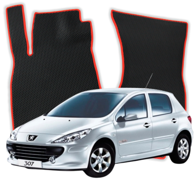 EVA Fußmatten für Peugeot 307 1 gen Kompakt 5 Türer (2001-2008)