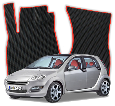EVA Fußmatten für Smart ForFour 1 gen Kompakt 5 Türer (2004-2006)