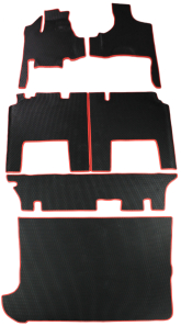 EVA Fußmatten für Chrysler Grand Voyager 7-Sitzer 4 gen Minivan (2000-2007)