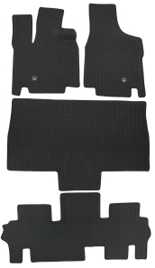 EVA Fußmatten für Dodge Grand Caravan GT 7-Sitzer 5 gen Minivan (2008-2020)
