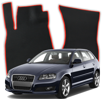 EVA Fußmatten für Audi A3 8P 2 gen Kompakt 5 Türer (2003-2013)