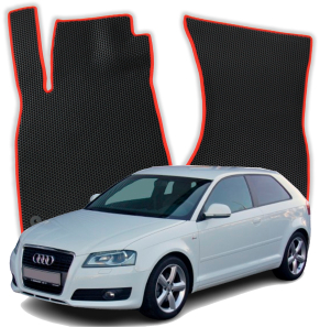EVA Fußmatten für Audi A3 S-Line 8P 2 gen Kompakt 3 Türer (2003-2013)