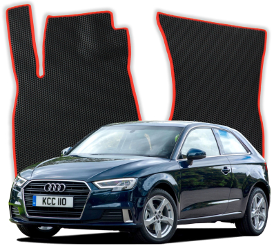 EVA Fußmatten für Audi A3 Sportback 8V 3 gen Kompakt 3 Türer (2012-2020)