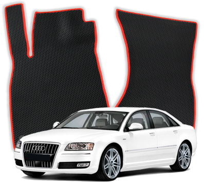 EVA Fußmatten für Audi A8 S-Line D3 2 gen Limousine Langversion (2002-2009)