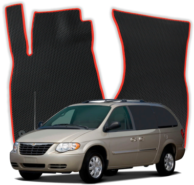 EVA Fußmatten für Chrysler Voyager 4 gen Minivan (2000-2007)