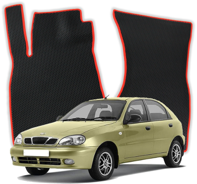 EVA Fußmatten für Daewoo Lanos 1 gen Kompakt 5 Türer (1997-2008)