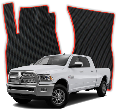 EVA Fußmatten für Dodge Ram Crew Cab 4 gen Pick-up 4 Türer Langversion (2009-2019)