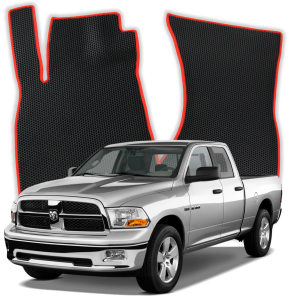 EVA Fußmatten für Dodge Ram Crew Cab 4 gen Pick-up 4 Türer Kurzversion (2009-2019)