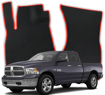 EVA Fußmatten für Dodge Ram Quad Cab 4 gen Pick-up 4 Türer (2009-2019)