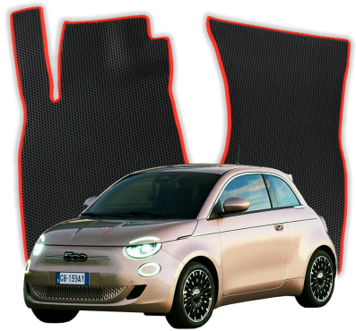 EVA Fußmatten für Fiat 500 new 3+1 1 gen Kompakt 3 Türer (2020-2025)