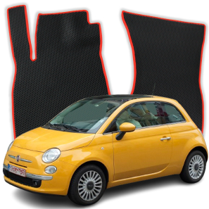 EVA Fußmatten für Fiat 500 USA 1 gen Kompakt 3 Türer (2007-2023)