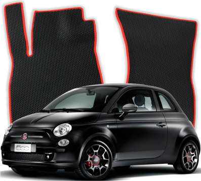 EVA Fußmatten für Fiat 500E 1 gen Kompakt 3 Türer (2012-2019)