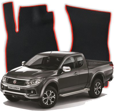EVA Fußmatten für Fiat Fullback 1 gen Pick-up (2015-2019)