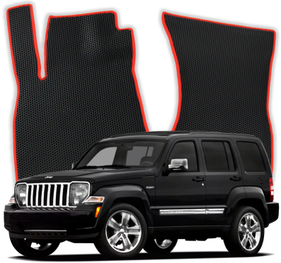 EVA Fußmatten für Jeep Liberty 5-Sitzer KK 2 gen SUV (2008-2012)