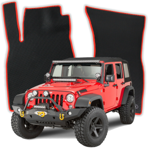 EVA Fußmatten für Jeep Wrangler JK 3 gen SUV 5 Türer Langversion (2006-2018)