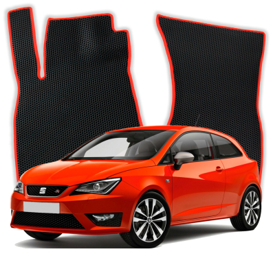 EVA Fußmatten für Seat Ibiza 6J 4 gen Kompakt 3 Türer (2008-2017)