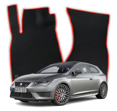 EVA Fußmatten für Seat Leon FR 3 gen Kompakt 3 Türer Englische Version (2012-2021)