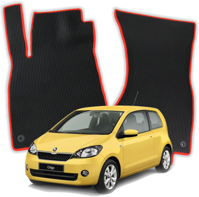EVA Fußmatten für Škoda Citigo UP 1 gen Kompakt 3 Türer (2011-2019)