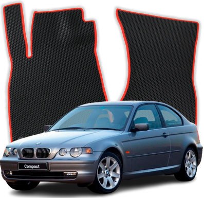 EVA Fußmatten für BMW 3 USA E46 4 gen Kompakt 3 Türer (1998-2007)